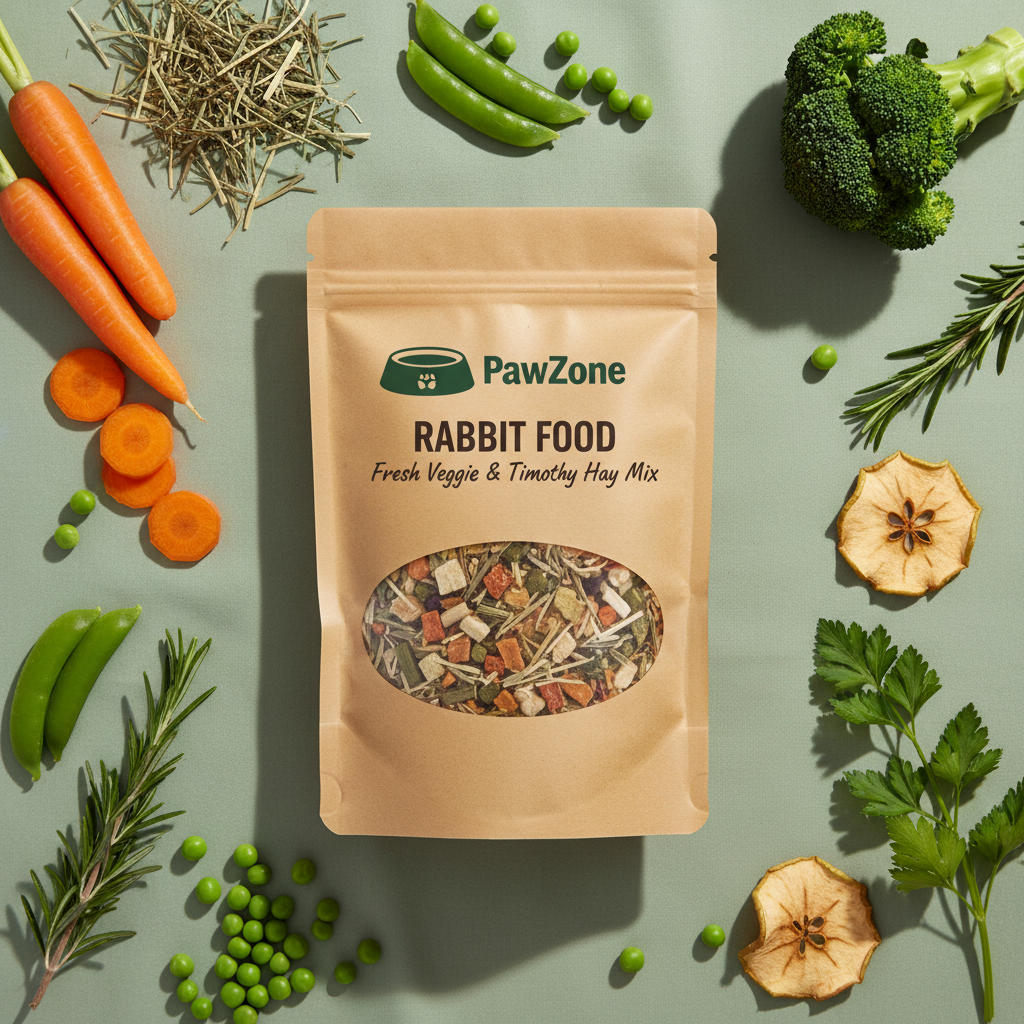 🐇 Fresh Veggie & Timothy Hay Mix